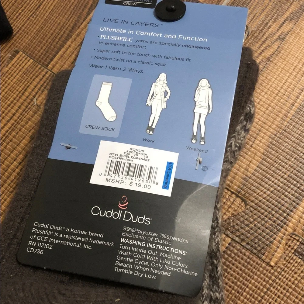 Hue and other brands women’s sock